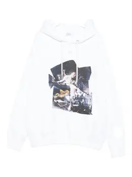 Off-White: Толстовка с принтом 