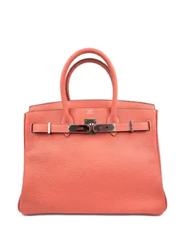 Hermès Pre-Owned: Оранжевая сумка 