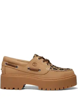 Timberland: Бежевые лоферы 