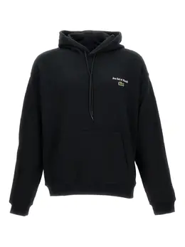 Lacoste: Чёрная толстовка 