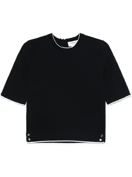 Thom Browne: Футболка из шерсти 