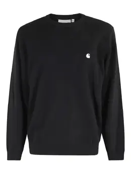 Carhartt WIP: Чёрный свитшот 