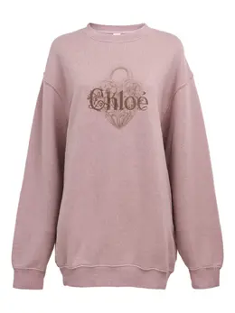 Chloé: Светлый свитшот 