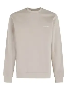 Carhartt WIP: Бежевый свитшот 