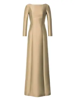 Alberta Ferretti: Платье с длинным рукавом 