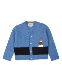 Gucci Kids: Кардиган из шерсти 