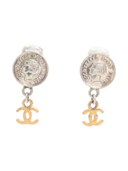 CHANEL Pre-Owned: Серьги 