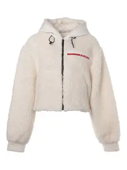 Prada Pre-Owned: Куртка с капюшоном 