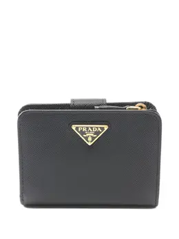Prada Pre-Owned: Чёрный кошелёк 