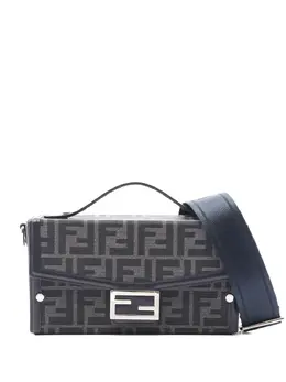 Fendi Pre-Owned: Серебристая сумка 