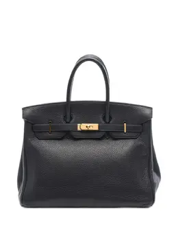 Hermès Pre-Owned: Чёрная сумка 