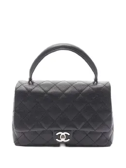 CHANEL Pre-Owned: Чёрная сумка 