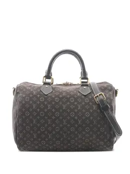 Louis Vuitton Pre-Owned: Тёмная сумка 