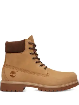 Timberland: Коричневые ботинки 