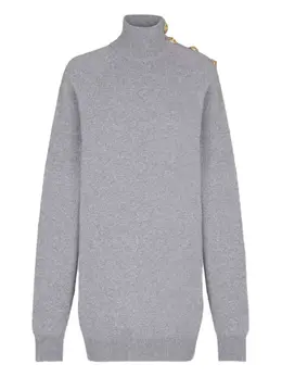 Balmain: Трикотажное платье 