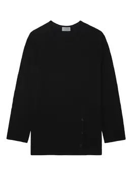 Yohji Yamamoto: Футболка на пуговицах 