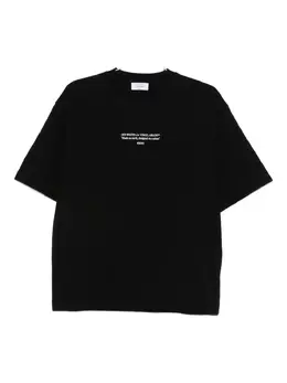 Off-White: Хлопковая футболка 