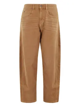 ISABEL MARANT: Джинсы с поясом 
