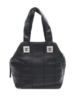 CHANEL Pre-Owned: Чёрная сумка 