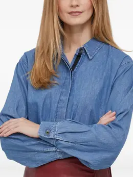 DKNY: Джинсовая рубашка 