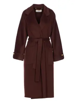 Elisabetta Franchi: Плащ из шерсти 