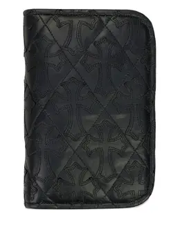 Chrome Hearts: Чёрный кошелёк 