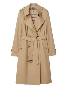 Burberry: Бежевый плащ  Chelsea Heritage