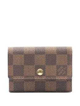 Louis Vuitton Pre-Owned: Коричневый кошелёк 