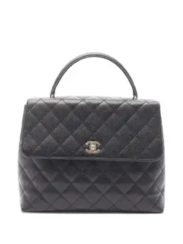 CHANEL Pre-Owned: Чёрная сумка 