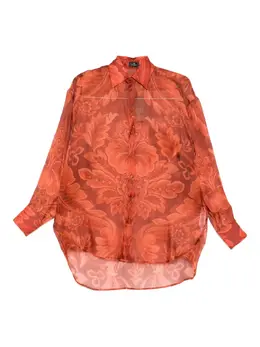 ETRO: Рубашка с растительным принтом 