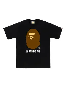 A BATHING APE®: Чёрная футболка 