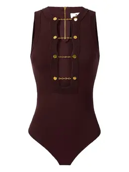 Elisabetta Franchi: Красный боди 