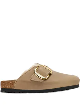 Birkenstock: Коричневые сабо  Boston
