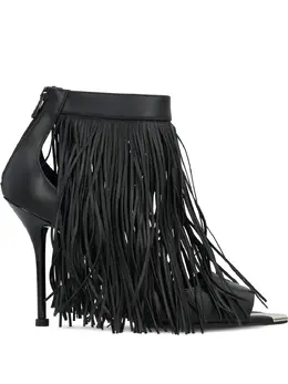 Alexander McQueen: Чёрные сандалии 
