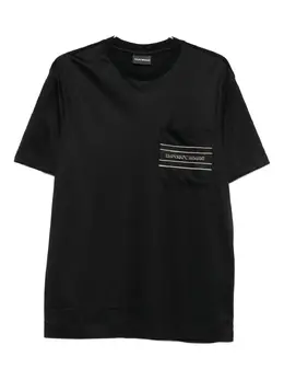 Emporio Armani: Чёрная футболка 