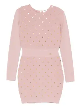 Elisabetta Franchi: Платье с длинным рукавом 