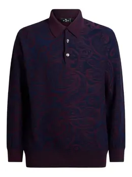 ETRO: Жаккардовое поло 