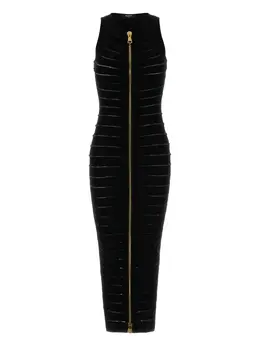 Balmain: Трикотажное платье 