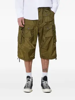 Engineered Garments: Зелёные шорты 