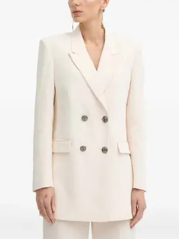 Elisabetta Franchi: Двубортный жакет 