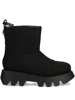 Elisabetta Franchi: Чёрные ботинки 