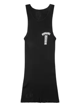 Chrome Hearts: Майка с принтом 