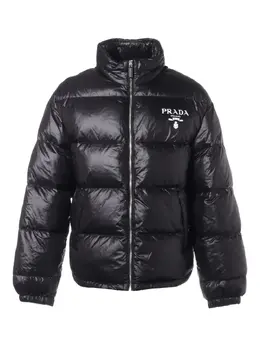 Prada Pre-Owned: Чёрная куртка 
