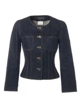 CHANEL Pre-Owned: Джинсовая куртка 