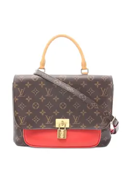 Louis Vuitton Pre-Owned: Коричневая сумка 