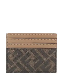 Fendi Pre-Owned: Коричневый картхолдер 