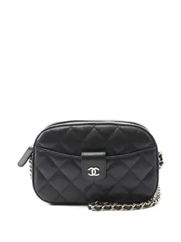 CHANEL Pre-Owned: Чёрный кошелёк 