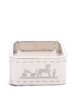 Hermès Pre-Owned: Серебристый шарф 
