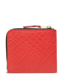 Comme Des Garçons Wallet: Красный кошелёк 