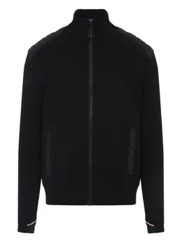 Moncler Grenoble: Чёрный кардиган 